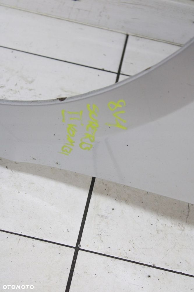 SKODA SUPERB II 2008R- BŁOTNIK LEWY PRZÓD PRZEDNI 9156 - KOD LAKIERU - 8