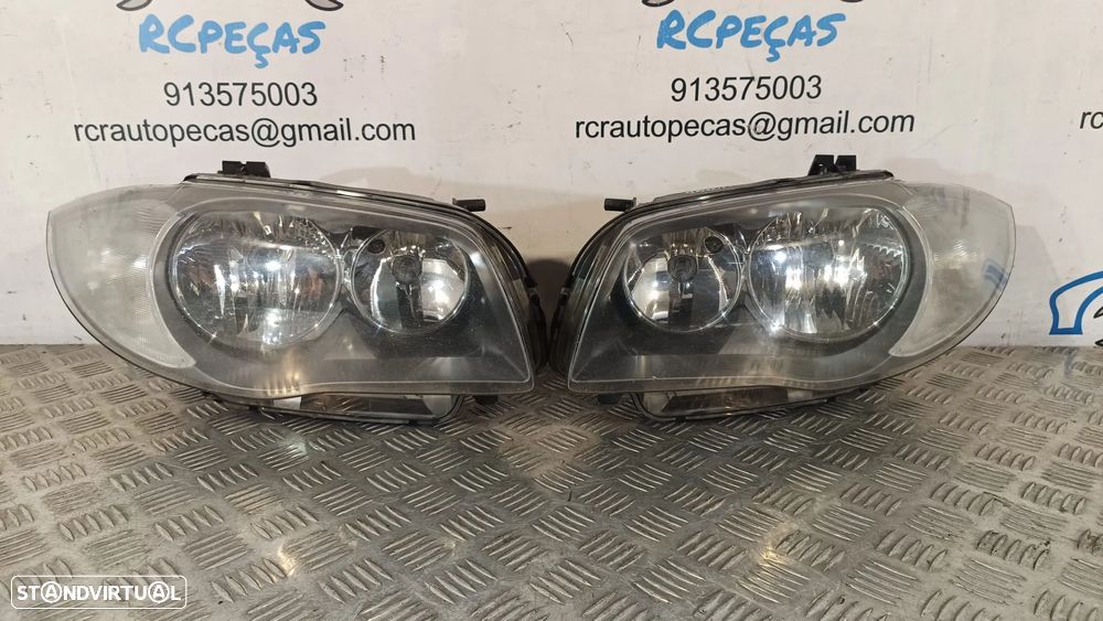 .OTICA OTICAS ESQUERDO DIREITO BMW SERIE 1 E81 63127249650 7249650 63117249649 7249649 E87 E87 LCI E82 COUPE E88 CABRIO OPTICA OPTICAS FAROL FAROIS - 1