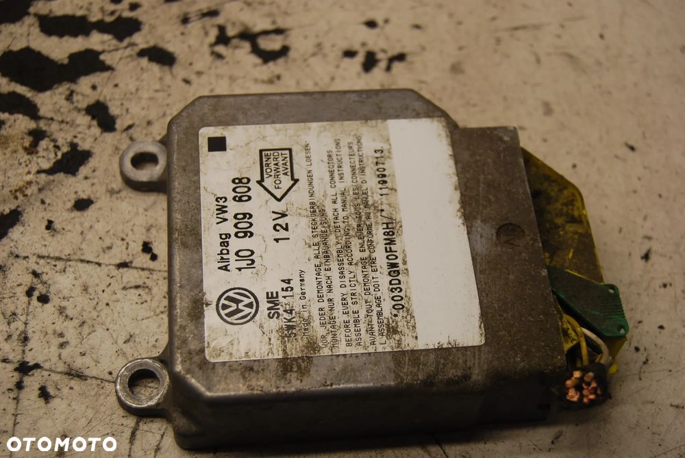 SENSOR AIR BAG PODUSZEK 1J0909608 SKODA OCTAVIA I VW AUDI SEAT - 3