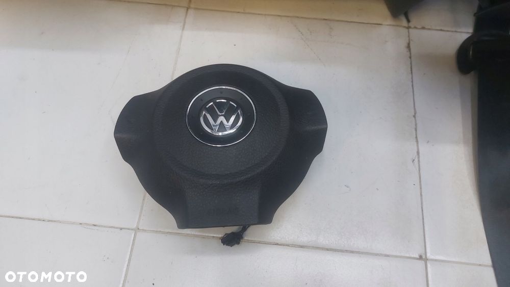vw scirocco 1k8 08r> deska konsola poduszki airbag pasy europa oryginał - 3