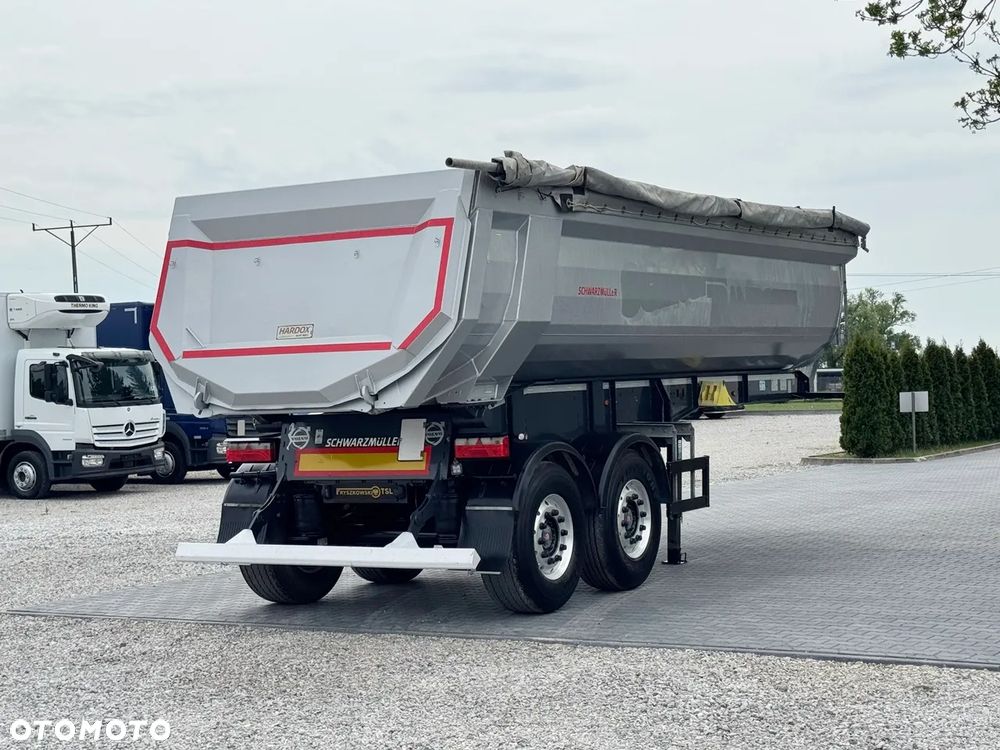 Schwarzmuller H-K SERIE/ WAGA 5600 kg / PODNOSZONA OŚ  / DMC 36000 KG / IDEALNY STAN - 8