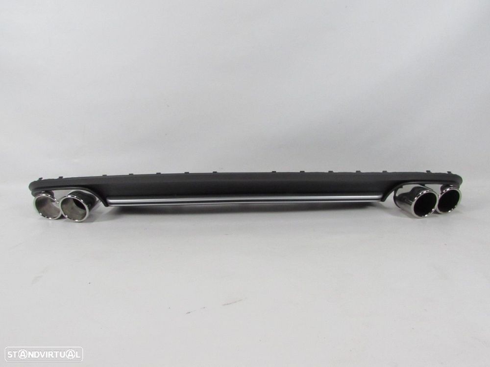 Difusor parachoques LOOK S4 Trás Novo/ ABS AUDI A4 (8K2, B8)/AUDI A4 Avant (8K5,... - 1