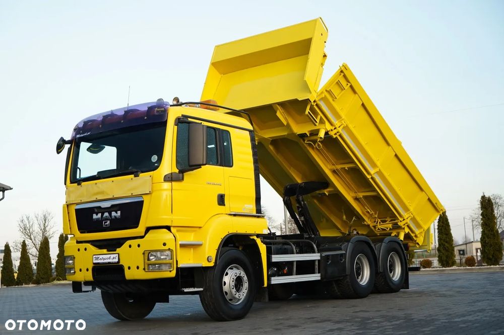 MAN TGS 26.440 / 6X4 / 2 STRONNA WYWROTKA / HYDROBURTA / AUTOMAT / KABINA SYPIALNA - 1
