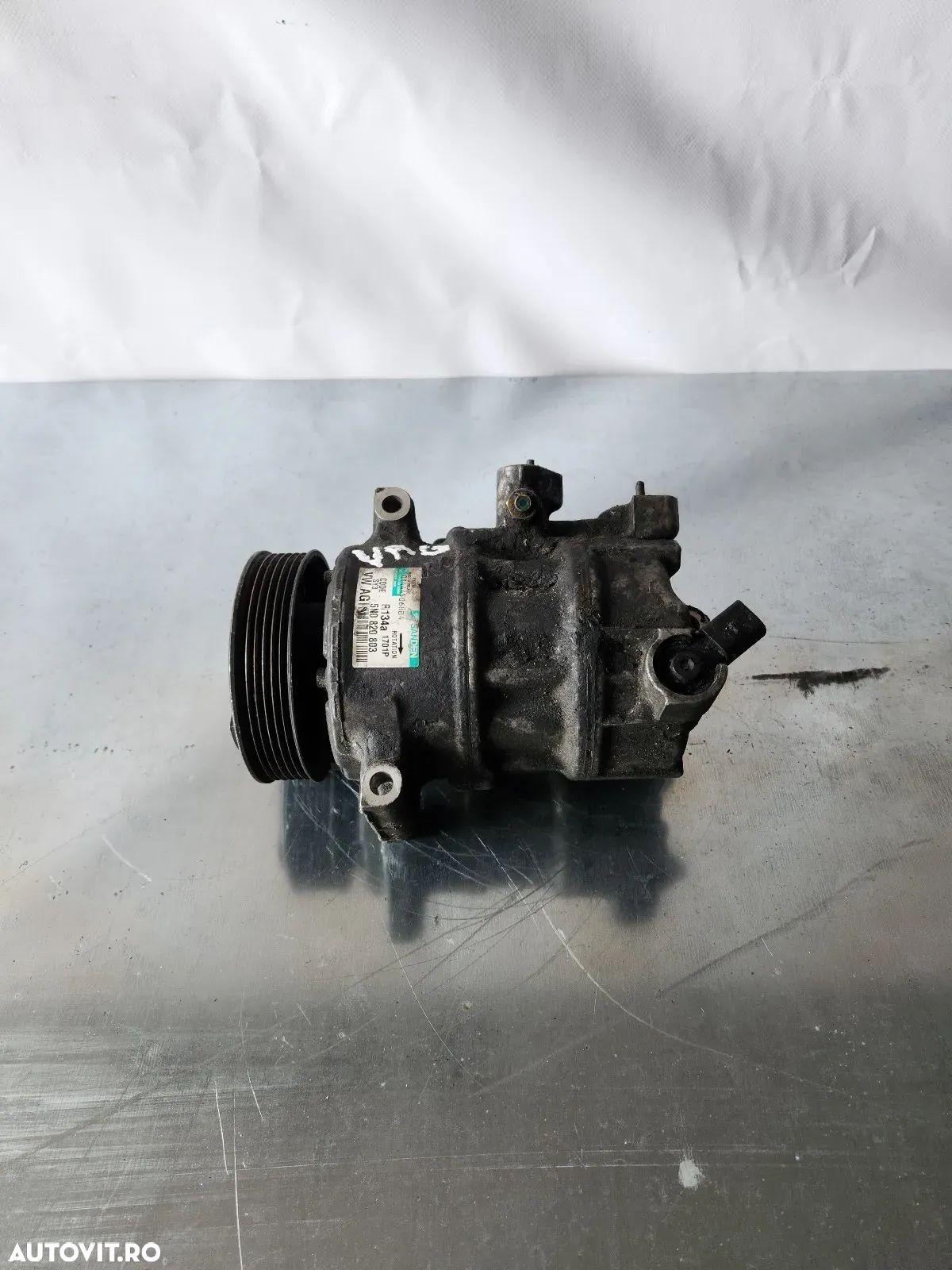 Compresor Clima Vw Passat B6 Golf Jetta Caddy Touran Seat Altea Leon Skoda Octavia 1.9 Tdi 2.0 Tdi - 1