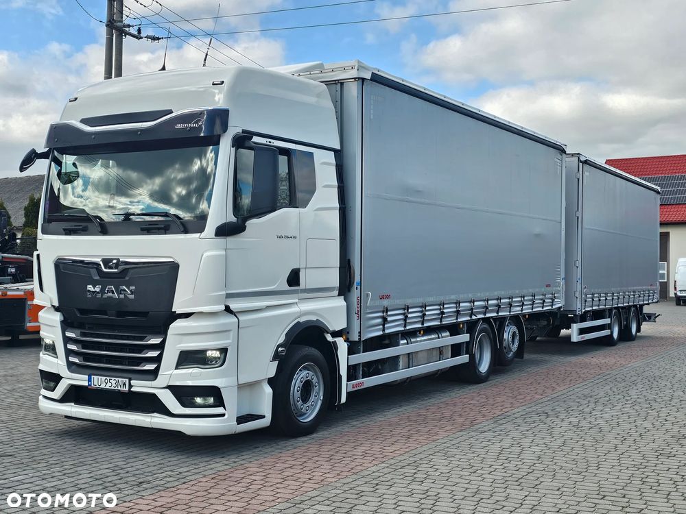 MAN TGX 26.470 GX E.6+PRZYCZEPA WECON ZESTAW TANDEM - 2