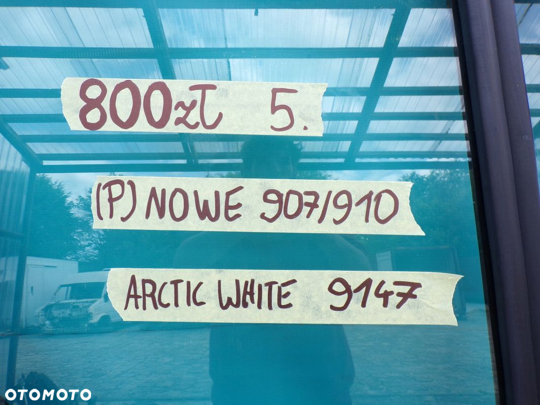 SPRINTER 907 910 drzwi przednie prawe BIAŁE NOWE KOLOR BIAŁY ARCTIC WHITE - 3