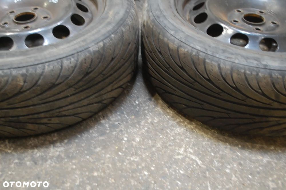KOŁA FELGI STALOWE + OPONY LETNIE 5X112 205/55R16 ET48 6.5J SEAT LEON II AUDI A3 8P VW SKODA - 6