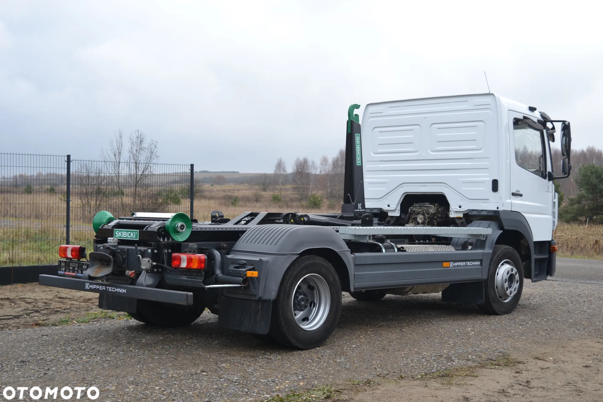 Mercedes-Benz Atego 1224 Nowe urządzenie hakowe SKIBICKI Hakowiec Meiller HYVA Palfinger - 9