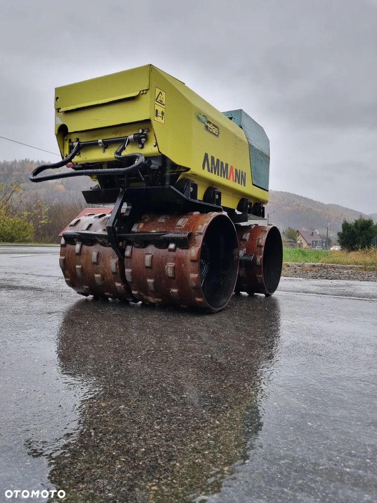 Ammann 1,6 tony Walec okołkowany Rammax 1585 sterowany z Pilot z Norwegii 890h 2016rok Silnik HATZ Zero luzów wycieków !! - 23