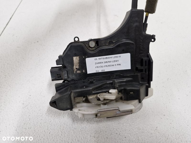 mitsubishi l200 iv 4 zamek drzwi lewy przód przedni 5 pin eu europa - 3