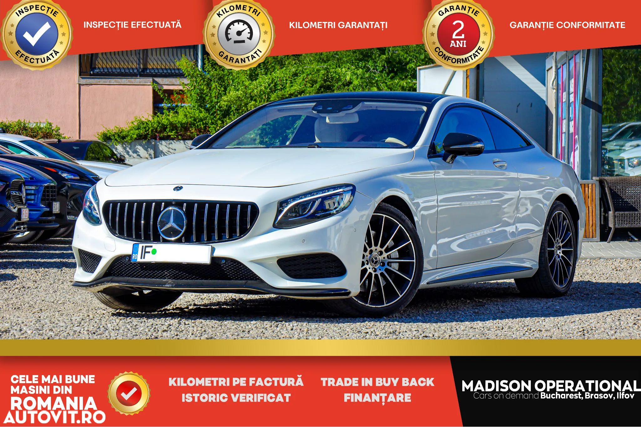 Mercedes-Benz S 400 4MATIC Coupe Aut - 1