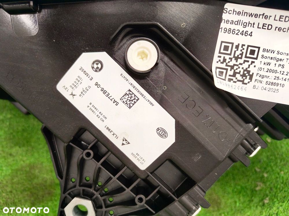 BMW X2 U10 PRZÓD MASKA BŁOTNIKI ZDERZAK PAS PRZEDNI LAMPY A300 - 14