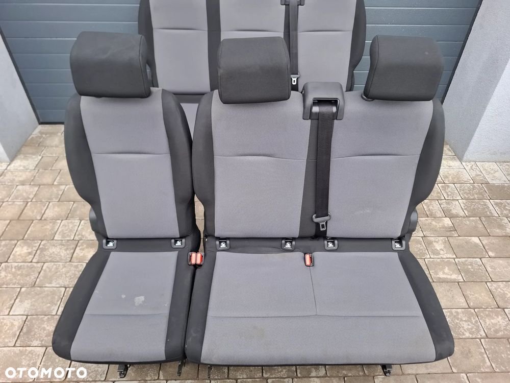 OPEL PEUGEOT CITROËN JUMPY EXPERT VIVARO WNĘTRZE FOTELE KANAPA 9 OSÓB - 6