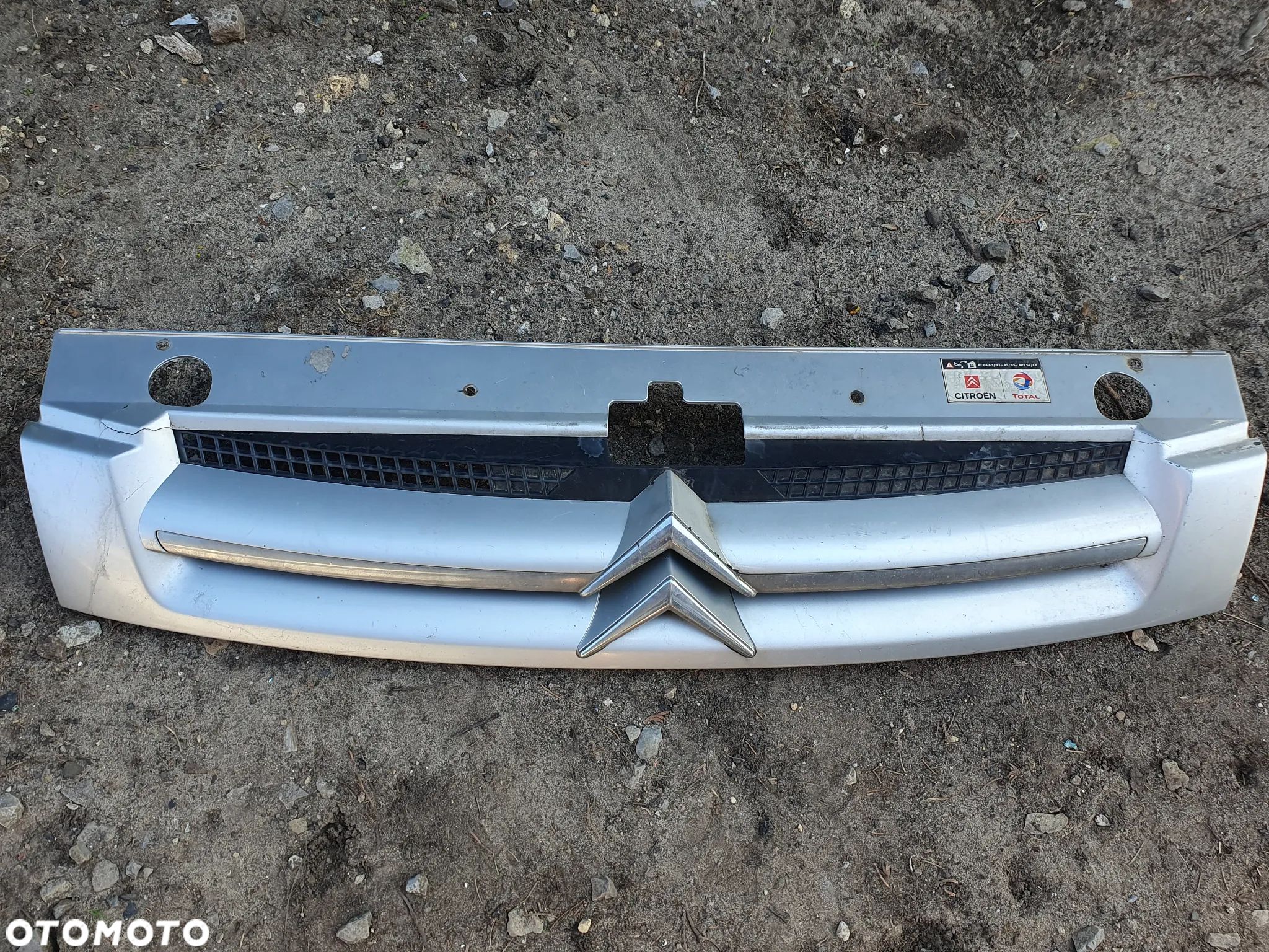 CITROEN BERLINGO I LIFT GRILL PRZEDNIA ATRAPA PRZÓD EMBLEMAT 9644758077 - 1