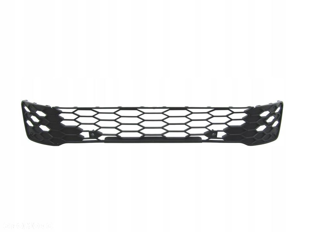 Kratka / Kratki czarny mat w zderzak przedni VW Golf 8 GTi 20 - 24 PDC - 1