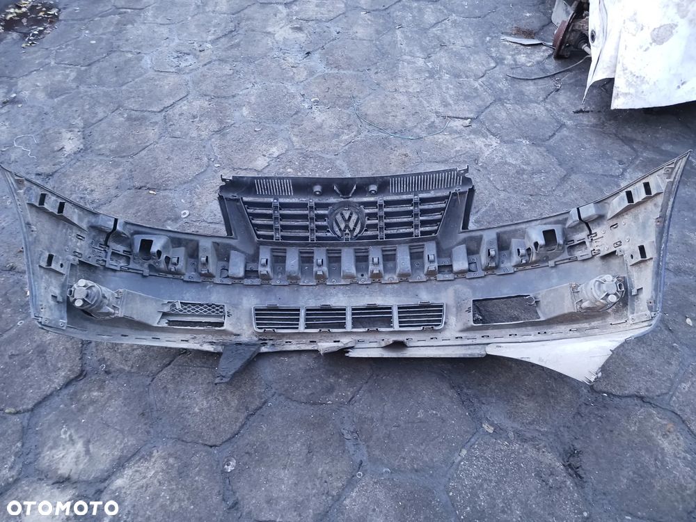 Zderzak przód przedni Volkswagen Sharan 1 I FL LIFT polift niebieski błękitny KOMPLETNY grill atrapa dokładka halogen - 4