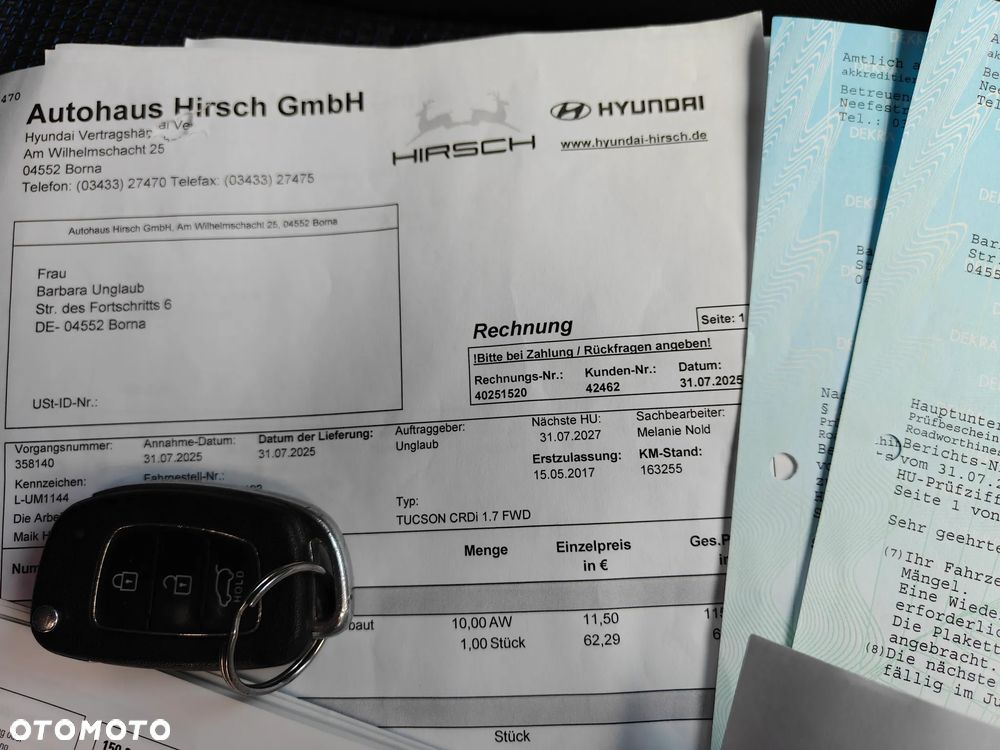 Hyundai Tucson blue 1.7 CRDi 2WD DCT Premium - 37