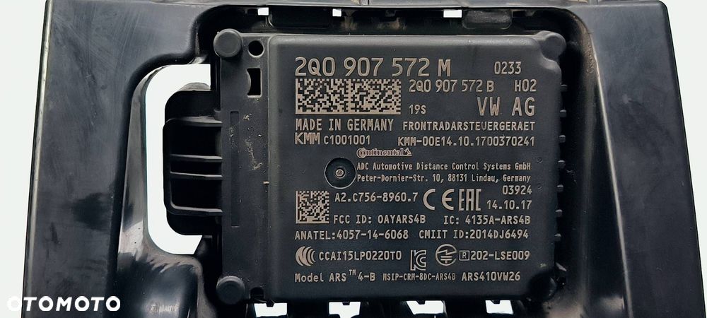 RADAR SKODA KAROQ 2Q1907572M - 3