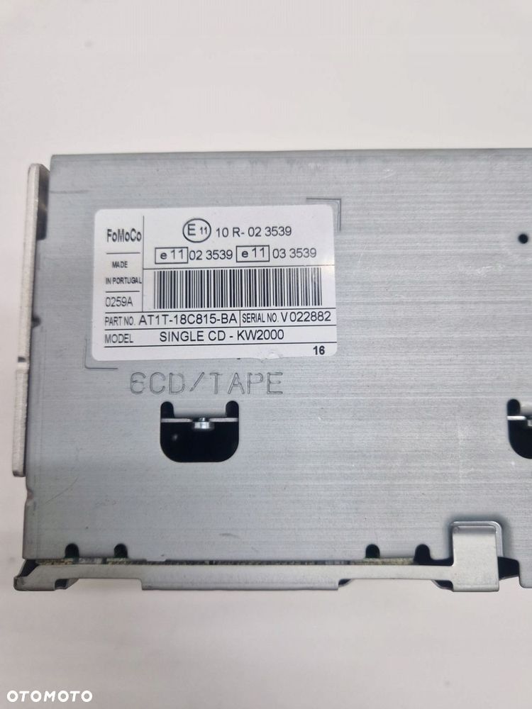 FORD TRANSIT CONNECT RADIO CD AT1T-18C815-BA - 3