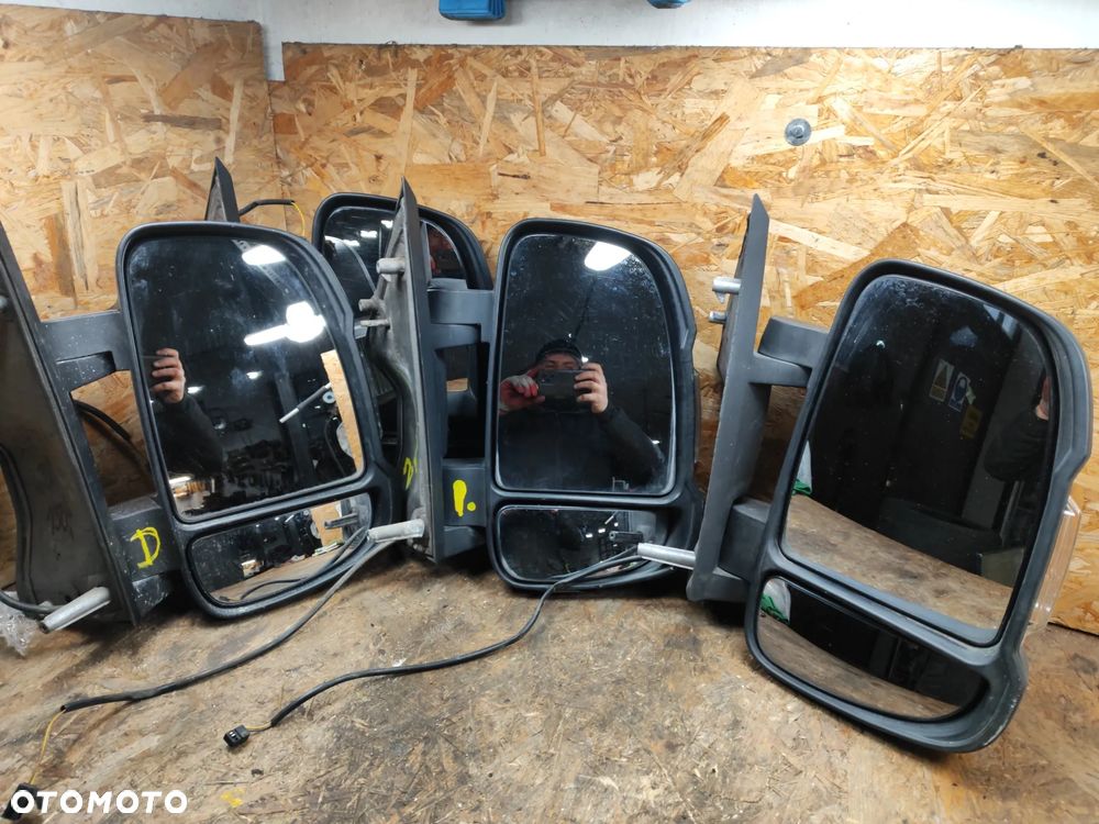 lusterko prawe elektryczne 8PIN / 2pin kompletne do Fiat ducato III 06-22 boxer II 06- jumper II 06-