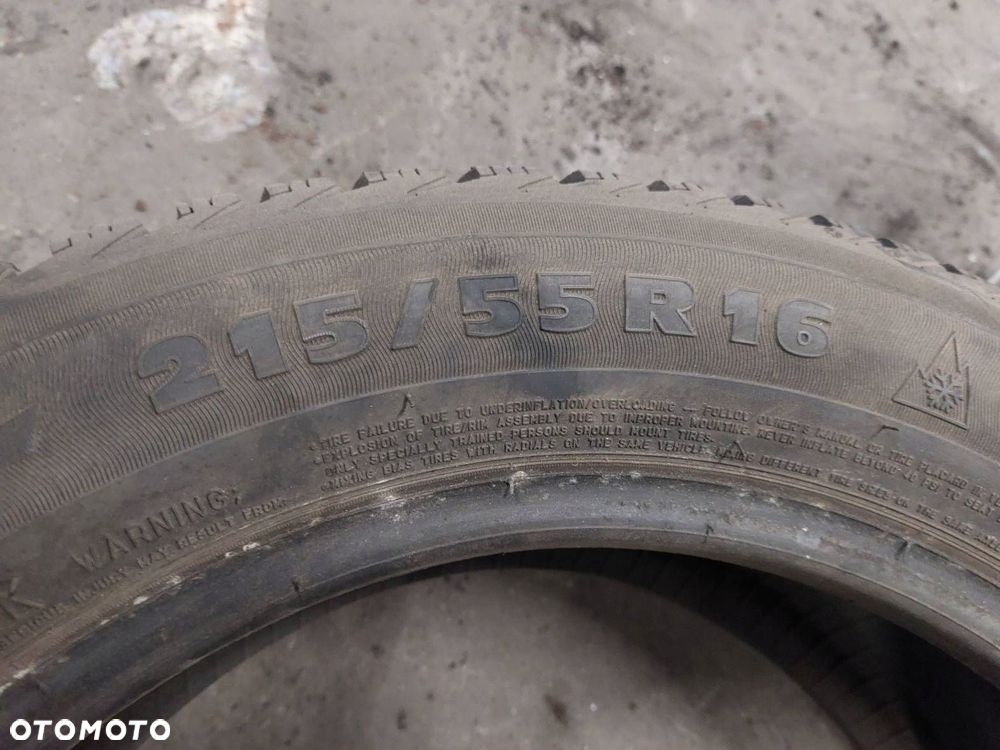 OPONY ZIMOWE 4SZT 215/55R16 2012R MICHELIN ALPIN FULDA KRISTALLCONTROL - 2