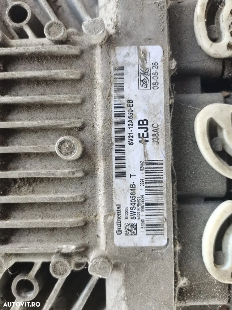 ECU Calculator motor Ford Fiesta 1.4TDCI 8V21-12A650-EB 5WS40584B-T SID206 - 2