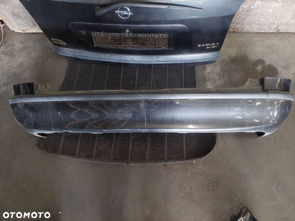KOMPLETNY TYŁ KLAPA BAGAŻNIKA ZDERZAK TYŁ LAMPY OPEL ZAFIRA A Z298 - 4