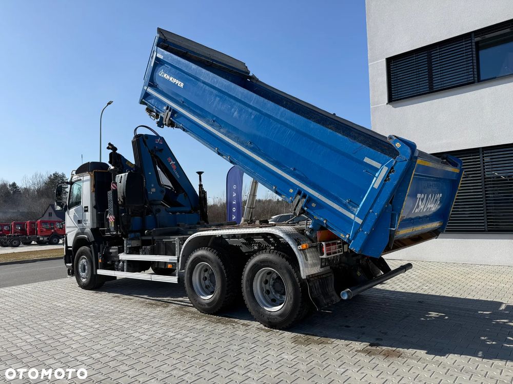 Volvo FMX 450 6x4 HDS Hyva HB-210 KH-KIPPER 3-str Hydroburta - 11
