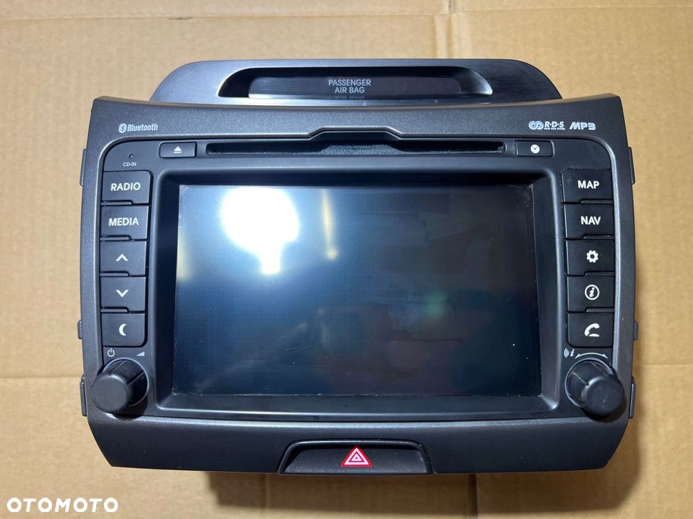 kia sportage iii radio nawigacja navi ekran wyświetlacz 96560-3u500wk - 1