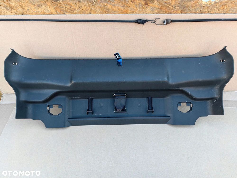Osłona pasa tylnego wewnętrzna czarna AUDI TT 8N 8N0863471C - 1
