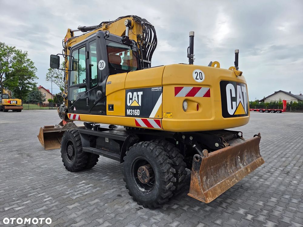 Caterpillar M316D / z Niemiec / Tylko 7500 mth / Bez DPF i AD Blue / - 3