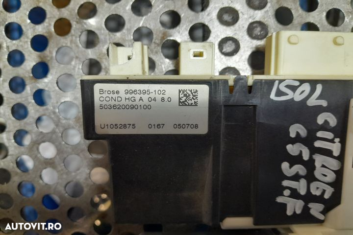 Motoras macara geam fata stanga 503620090100 503620090100 Citroen C5 - 2