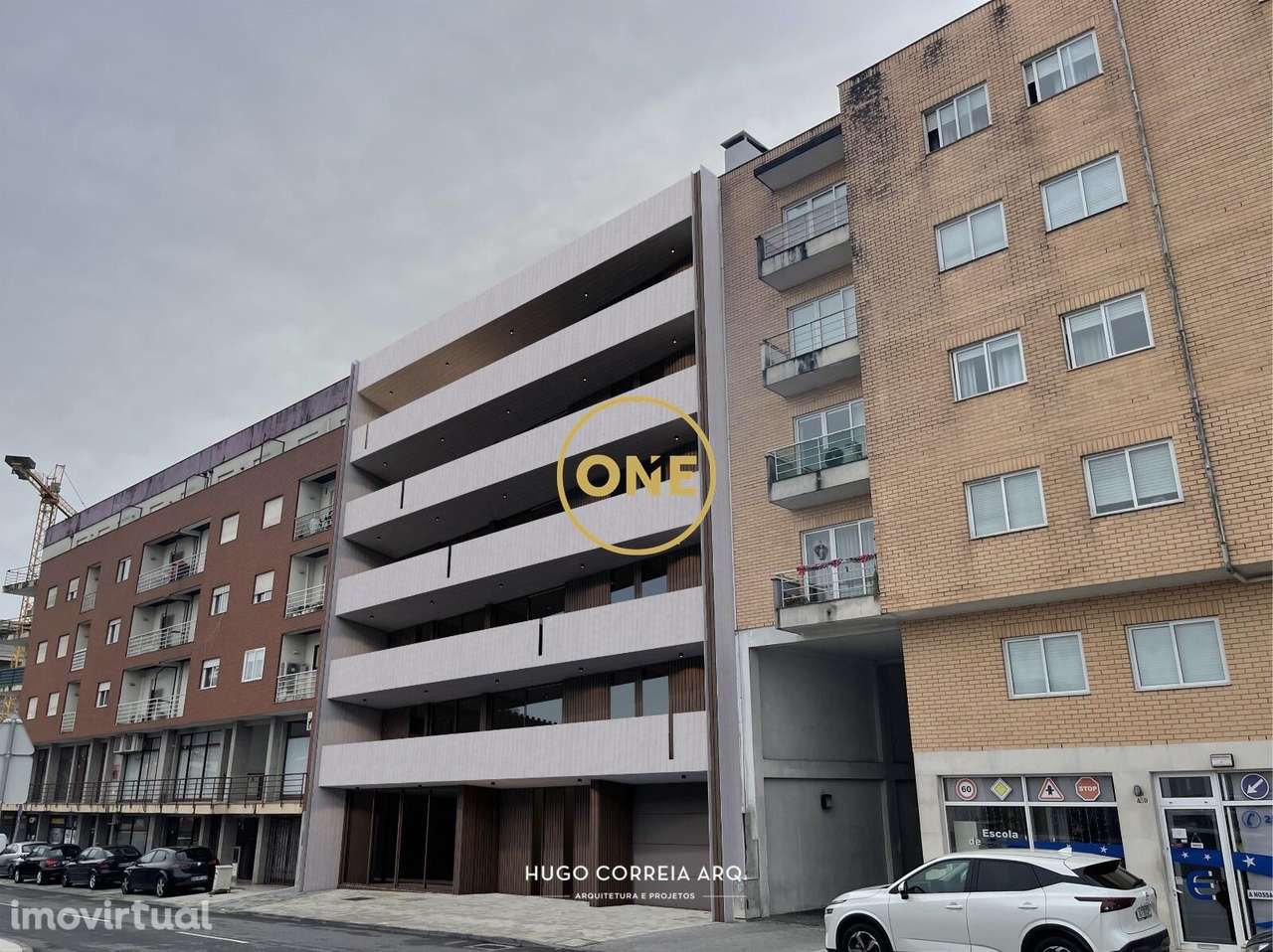 Apartamento T1 em pleno centro da cidade Famalicão - Grande imagem: 2/11