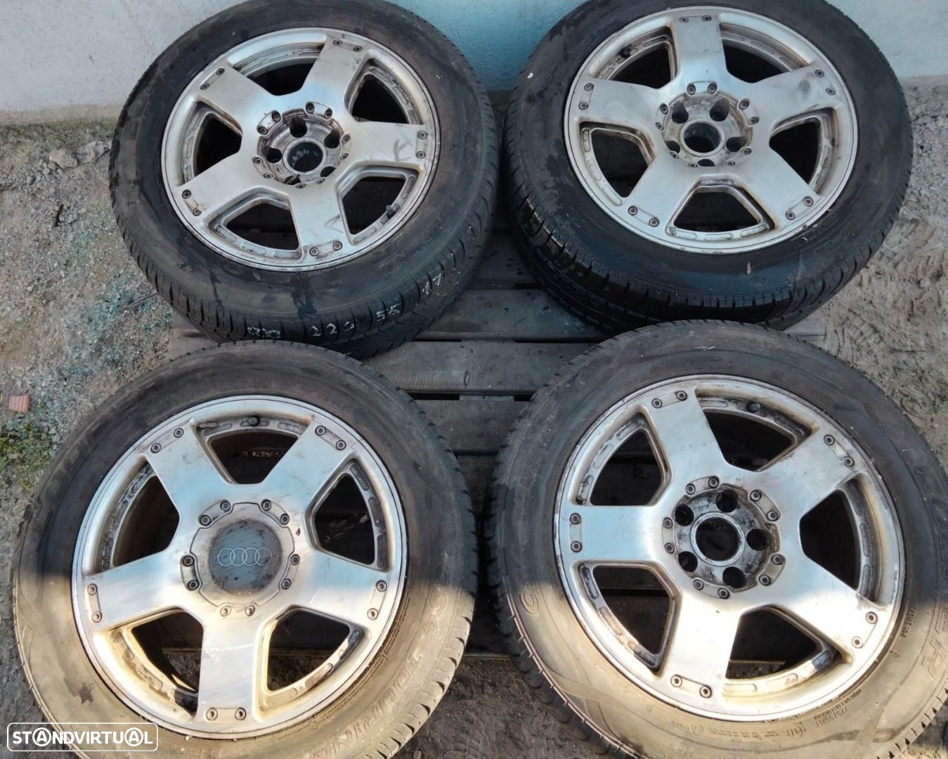 Jantes Audi R17 Furação 5x112 - 1