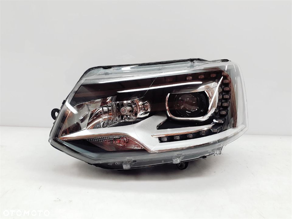 VW T5 LIFT 7E5 09r LEWA LAMPA PRZÓD XENON LED EU - 3