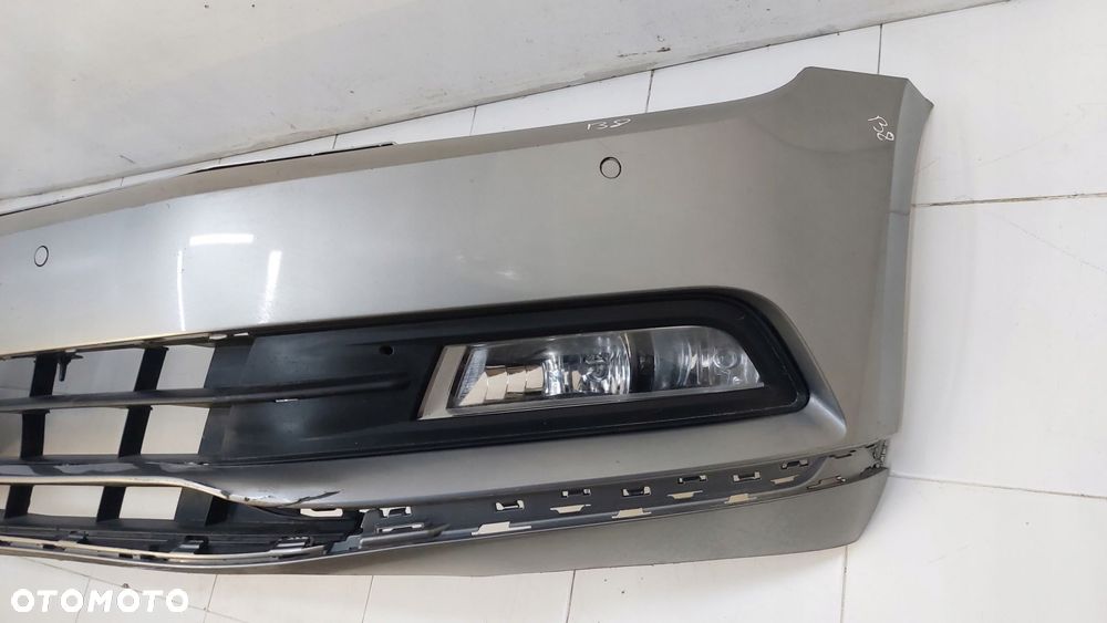 vw passat b8 3g0 15r> zderzak przód lb7w 4pdc halogeny - 3