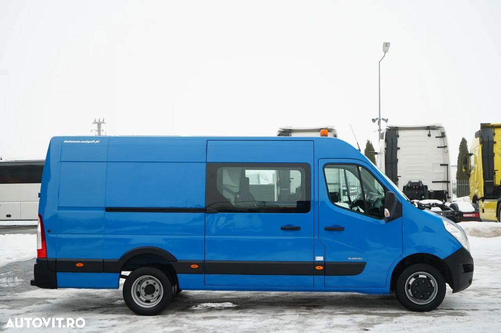 Renault MASTER / CAROSERIE ROATĂ / PANOU / CABINĂ DUPĂ 7 LOCURI / IMPORTAT - 7