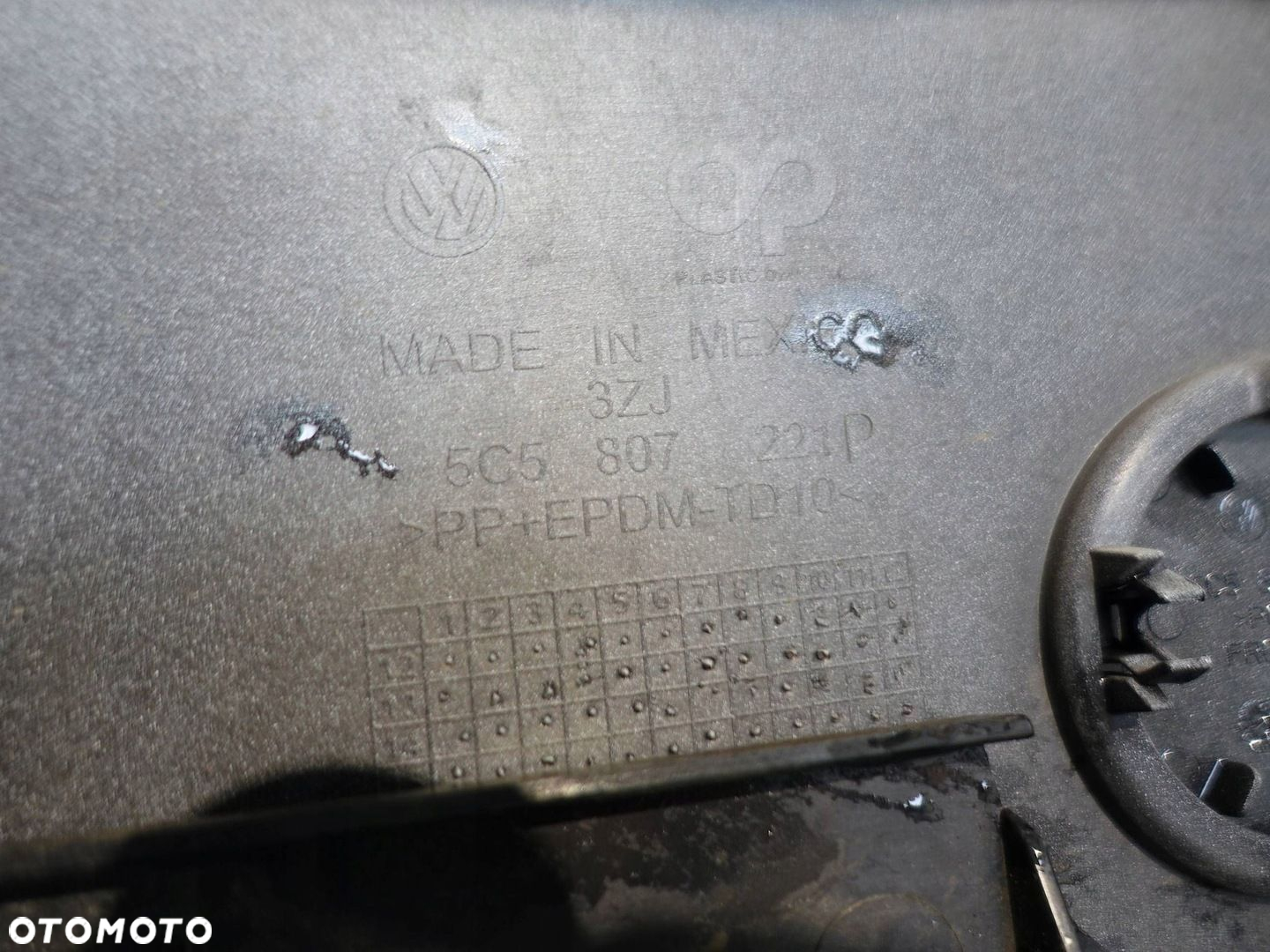 VW BEETLE 5C R-Line ZDERZAK PRZÓD PRZEDNI KOMPLETNY KRATKA SPOILER - 7