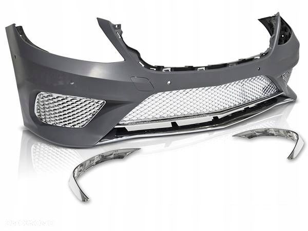 Zderzak Przedni Mercedes S-Klasa W222 13-17 Chrom Sport Pdc - 1