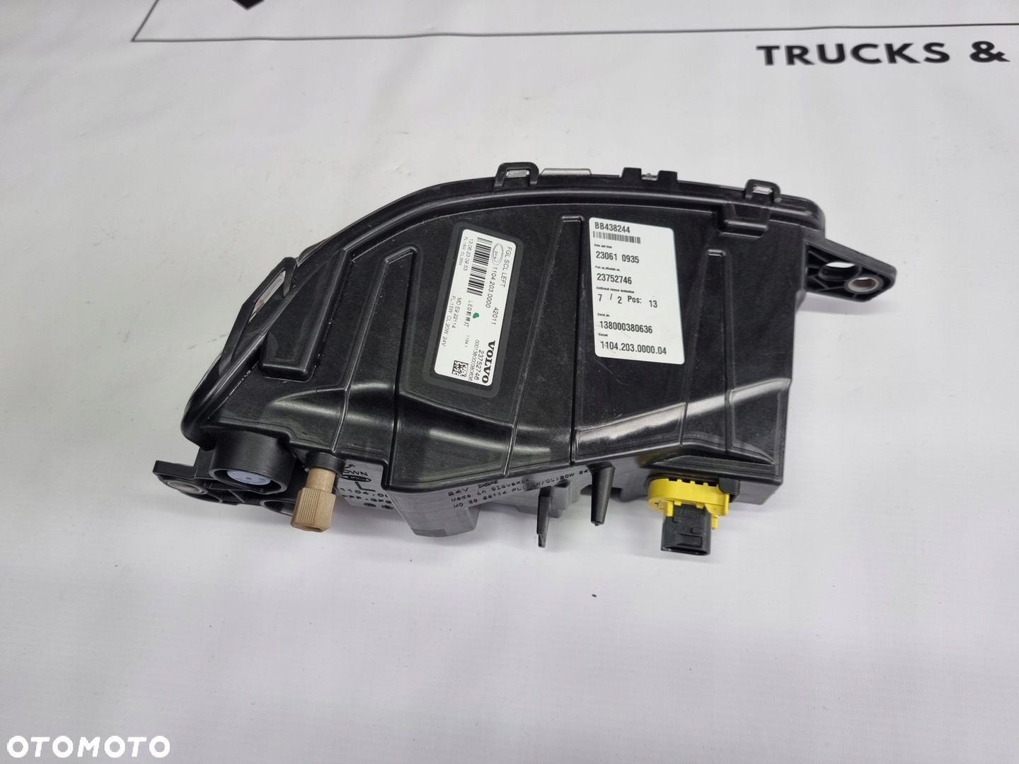 ŚWIATŁO HALOGEN LEWY LED ORYGINAŁ VOLVO FH 5 - 5