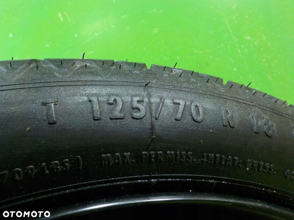 GOLF V A3 8P kolo dojazdowe 125/70/18 5X112 - 4