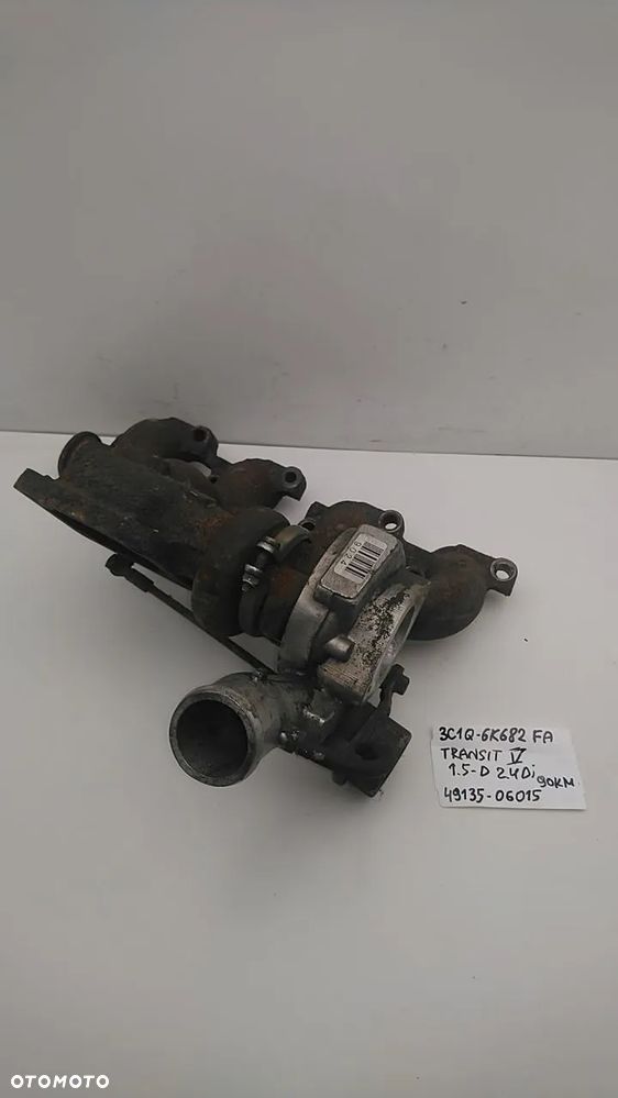 TURBINA 1.5 D 2.4 DI 90KM 125KM TRANSIT V 3C1Q-6K682FA 49135-06015 - 1