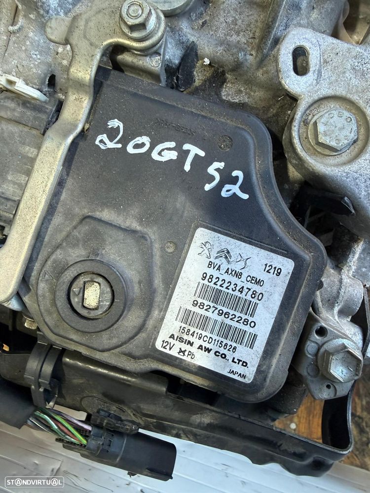 Caixa de Velocidades Automática Peugeot Partner/Rifter 1.5 BlueHDi Ref: 20GT52 - 6