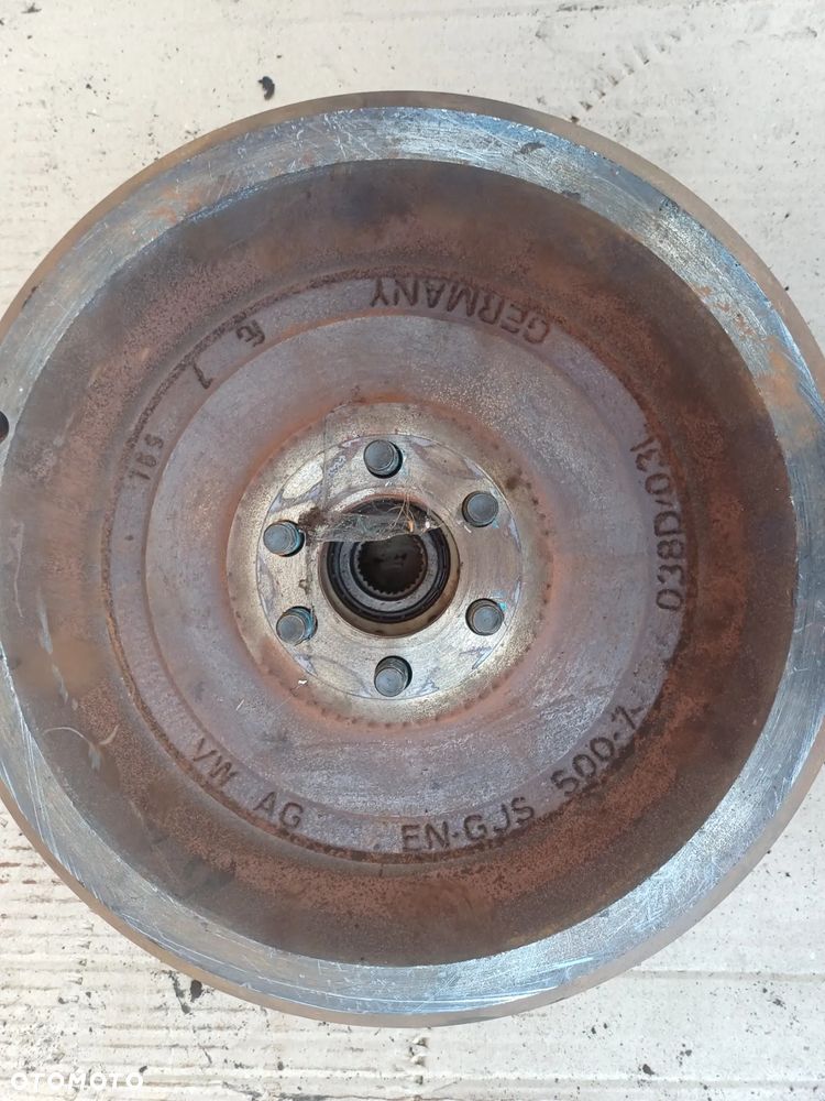 Sztywne koło zamachowe sprzęgło VW Passat B7 Audi Seat 1.6 TDI start stop 038D/03L - 2
