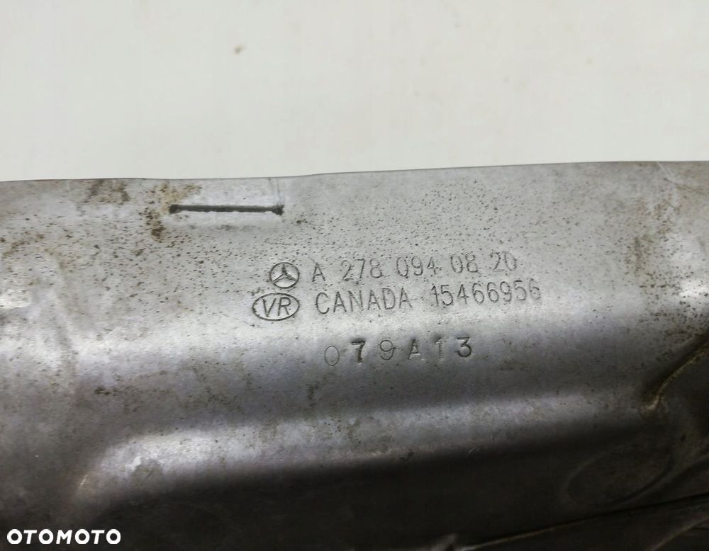 OSŁONA TERMICZNA MERCEDES GL X166 4.7 V8 A2780940820 - 3