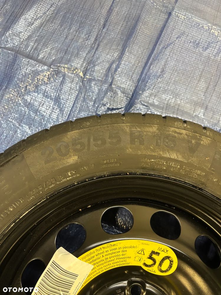Skoda Suoperb III koło zapasowe dojazdówka 205/55R 16 - 3
