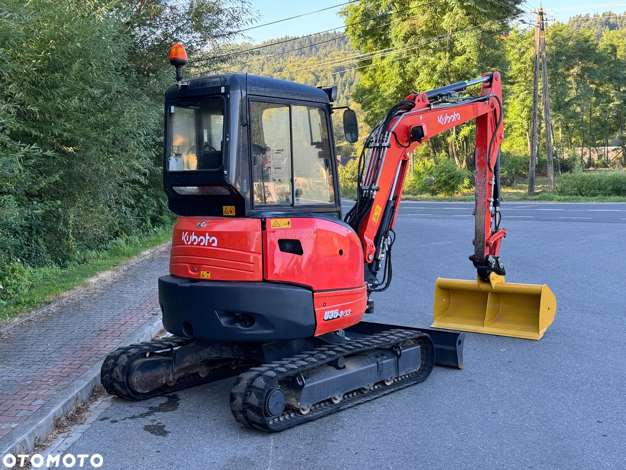 Kubota * Minikoparka * Kubota U 35-3&3 * 3.5 Ton * Sprowadzona * - 9