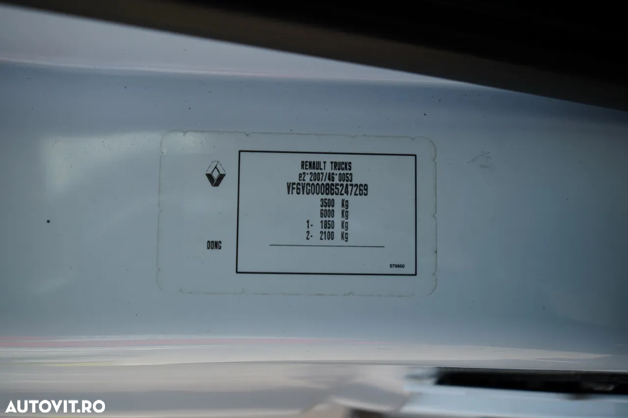 Renault MASTER / FRIGIDER / LAMBERT / UNITATE CARRIER XARIOS 350 / ELEVATOR DHOLLANDIA 750 KG / MASĂ NETĂ: 3500 KG / 2020 - 38