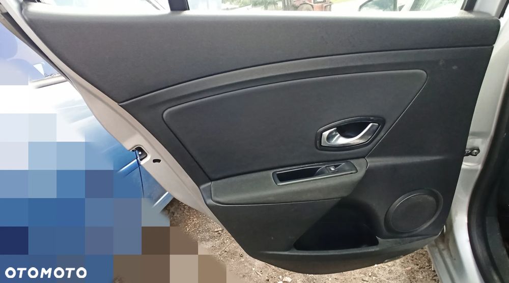 Drzwi Lewe Tylne Lewy Tył Renault Megane III 5D HB 2009r - 3