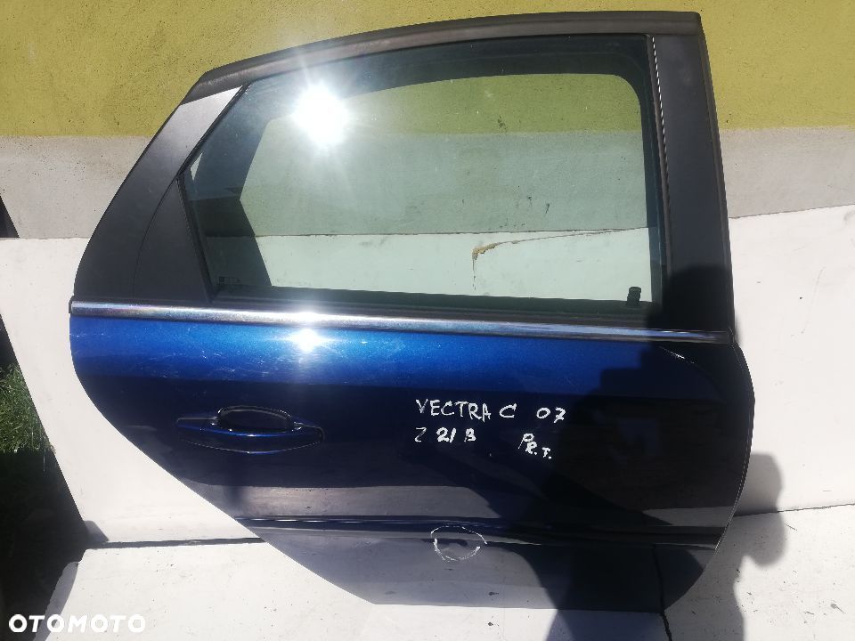 DRZWI PRAWE TYŁ TYLNIE OPEL VECTRA C LIFT HB Z21B - 1